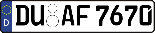 DU-AF7670