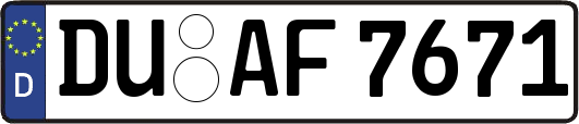 DU-AF7671