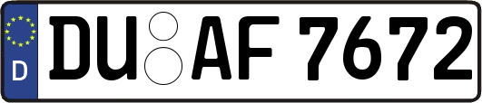 DU-AF7672
