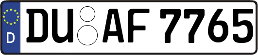 DU-AF7765