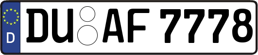 DU-AF7778