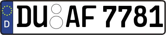 DU-AF7781