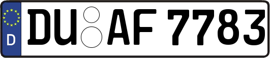 DU-AF7783