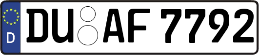 DU-AF7792