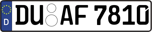 DU-AF7810