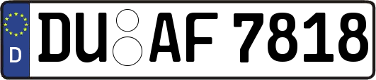 DU-AF7818