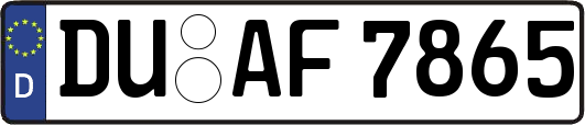 DU-AF7865