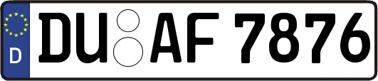 DU-AF7876