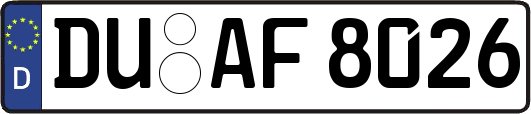 DU-AF8026