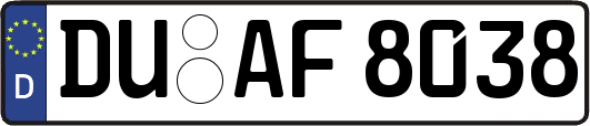 DU-AF8038