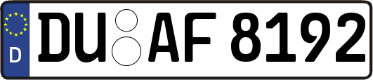 DU-AF8192