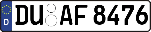 DU-AF8476