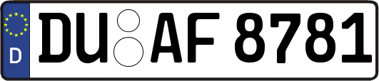 DU-AF8781