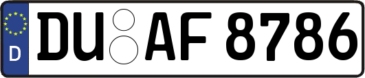 DU-AF8786