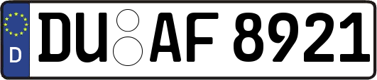 DU-AF8921