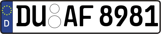 DU-AF8981