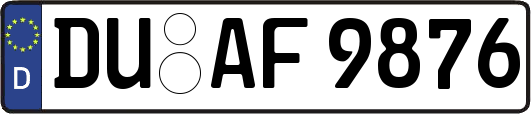 DU-AF9876