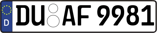 DU-AF9981