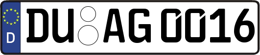 DU-AG0016
