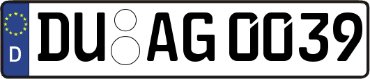DU-AG0039