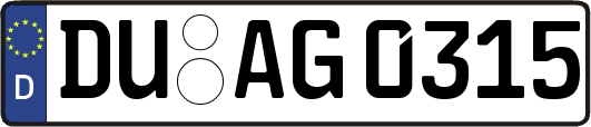 DU-AG0315