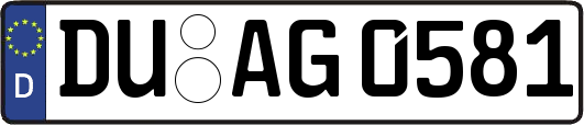 DU-AG0581