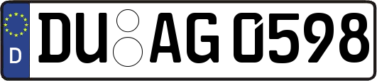 DU-AG0598