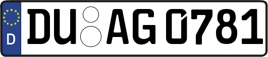 DU-AG0781