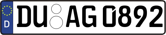 DU-AG0892