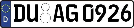 DU-AG0926