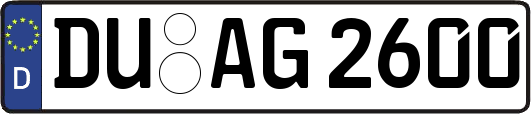 DU-AG2600