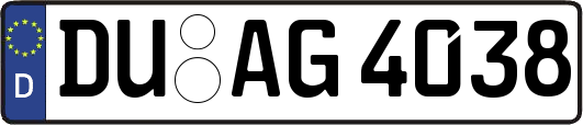 DU-AG4038