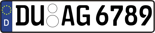 DU-AG6789