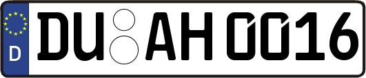 DU-AH0016