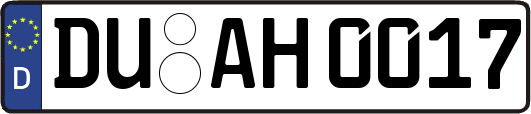 DU-AH0017