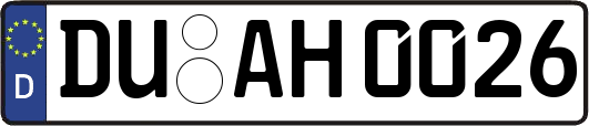 DU-AH0026