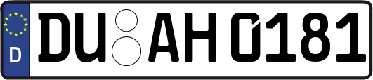 DU-AH0181