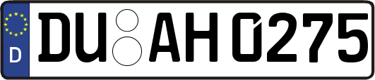 DU-AH0275