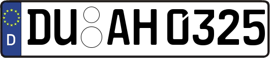 DU-AH0325