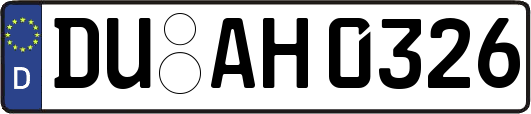 DU-AH0326