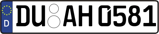 DU-AH0581