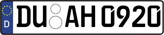 DU-AH0920