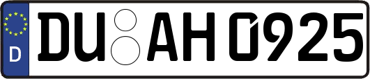 DU-AH0925