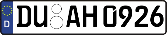 DU-AH0926