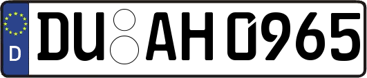 DU-AH0965