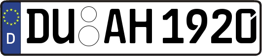 DU-AH1920