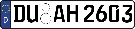 DU-AH2603