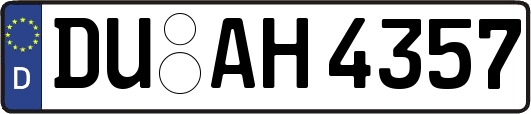 DU-AH4357