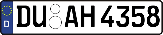 DU-AH4358