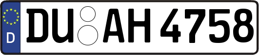 DU-AH4758